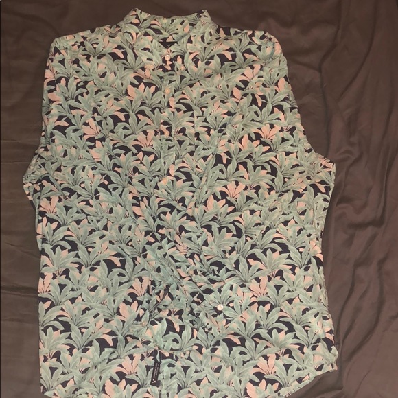 American Eagle floral print button-down XXL - Picture 1 of 3